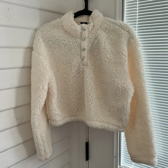 PacSun Simone Sherpa Henley Pullover - Picture 2 of 11